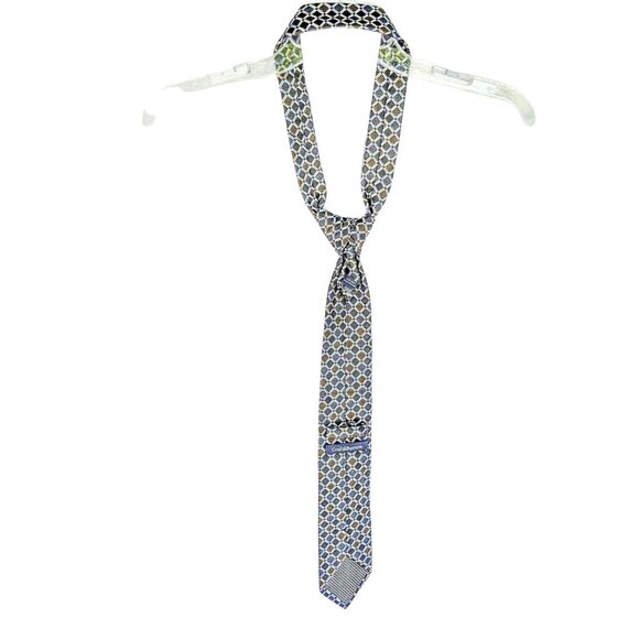 Croft & Barrow One Size Multi-Color Polyester Tie 37b - Picture 11 of 11